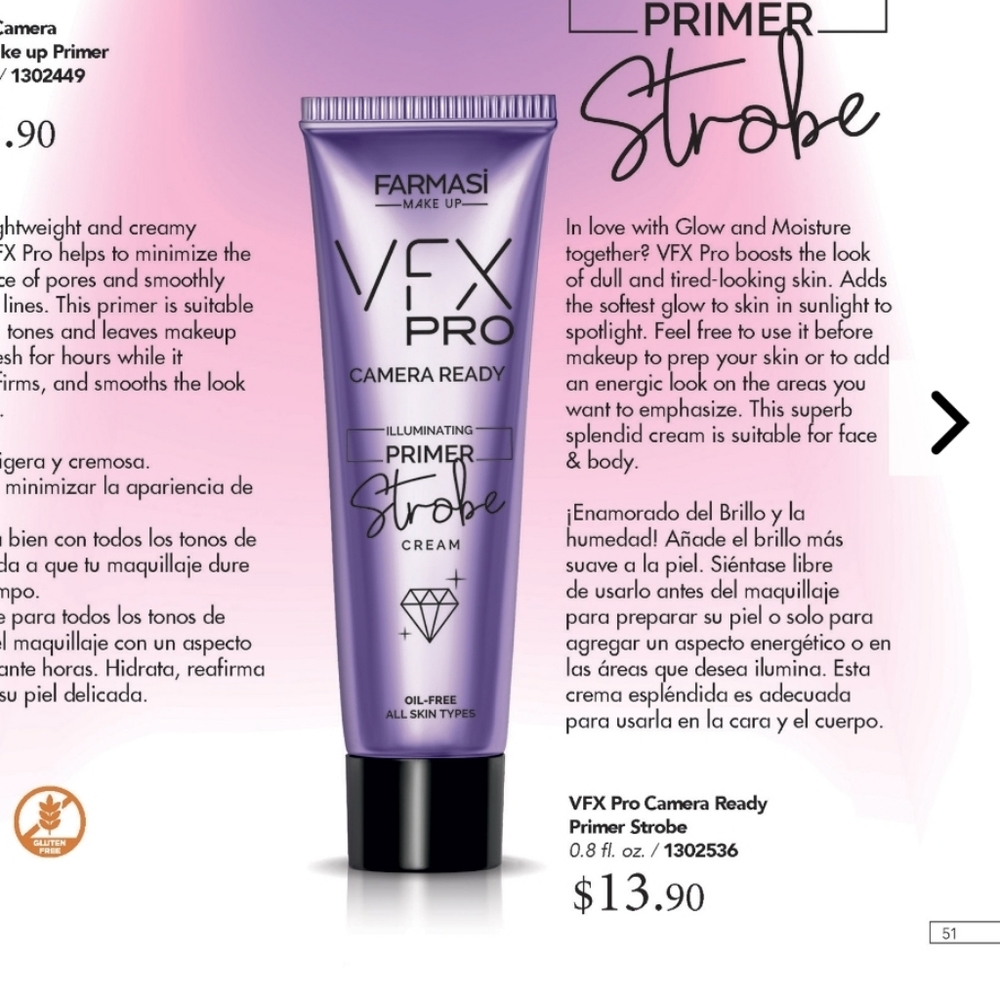 farmasi VFX pro primer